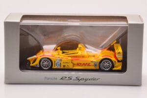 Porsche RS Spyder #6 DHL R. Briscoe / S. Maassen / J-F. Colard ALMS 2007 Minichamps 1:43 WAP02060917 Metall — bild 4 av 4