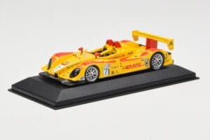 Porsche RS Spyder DHL #7 R. Dumas / T. Bernhard Winner Long Beach GP ALMS 2007 Minichamps 1:43 400076607 Metall — bild 2 av 4