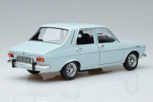 Renault 12 TS Ljusblå Norev 1:18 185219 Metall — bild 3 av 7