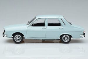 Renault 12 TS Ljusblå Norev 1:18 185219 Metall — bild 4 av 7