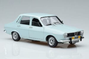 Renault 12 TS Ljusblå Norev 1:18 185219 Metall — bild 5 av 7