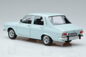 Renault 12 TS Ljusblå Norev 1:18 185219 Metall — bild 6 av 7