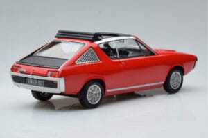 Renault 17 Gordini Decouvrable Röd Norev 1:18 185371 Metall — bild 2 av 6