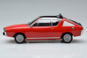 Renault 17 Gordini Decouvrable Röd Norev 1:18 185371 Metall — bild 3 av 6