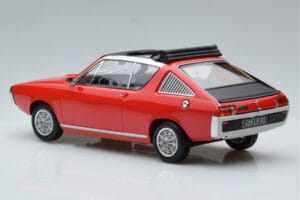 Renault 17 Gordini Decouvrable Röd Norev 1:18 185371 Metall — bild 5 av 6
