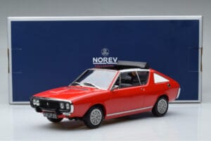 Renault 17 Gordini Decouvrable Röd Norev 1:18 185371 Metall — bild 6 av 6