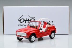 Renault 4L JP4 Röd Otto 1:18 OT998 Resin — bild 6 av 6