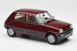 Renault 5 GTL Bordeaux Röd Otto 1:18 OT1059 Resin — bild 4 av 6