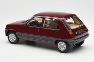 Renault 5 GTL Bordeaux Röd Otto 1:18 OT1059 Resin — bild 5 av 6