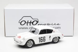 Alpine A106 #166 F. Jacques / R. Jacques Rally Monte Carlo 1960 Otto 1:18 OT543 Resin — bild 6 av 6