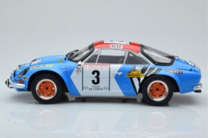 Alpine A110 #3 B. Darniche / A. Mahe Tour de Corse 1973 IXO 1:18 18RMC062B Metall — bild 3 av 6