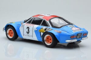 Alpine A110 #3 B. Darniche / A. Mahe Tour de Corse 1973 IXO 1:18 18RMC062B Metall — bild 5 av 6