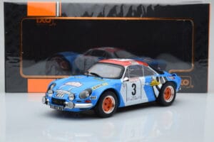 Alpine A110 #3 B. Darniche / A. Mahe Tour de Corse 1973 IXO 1:18 18RMC062B Metall — bild 6 av 6