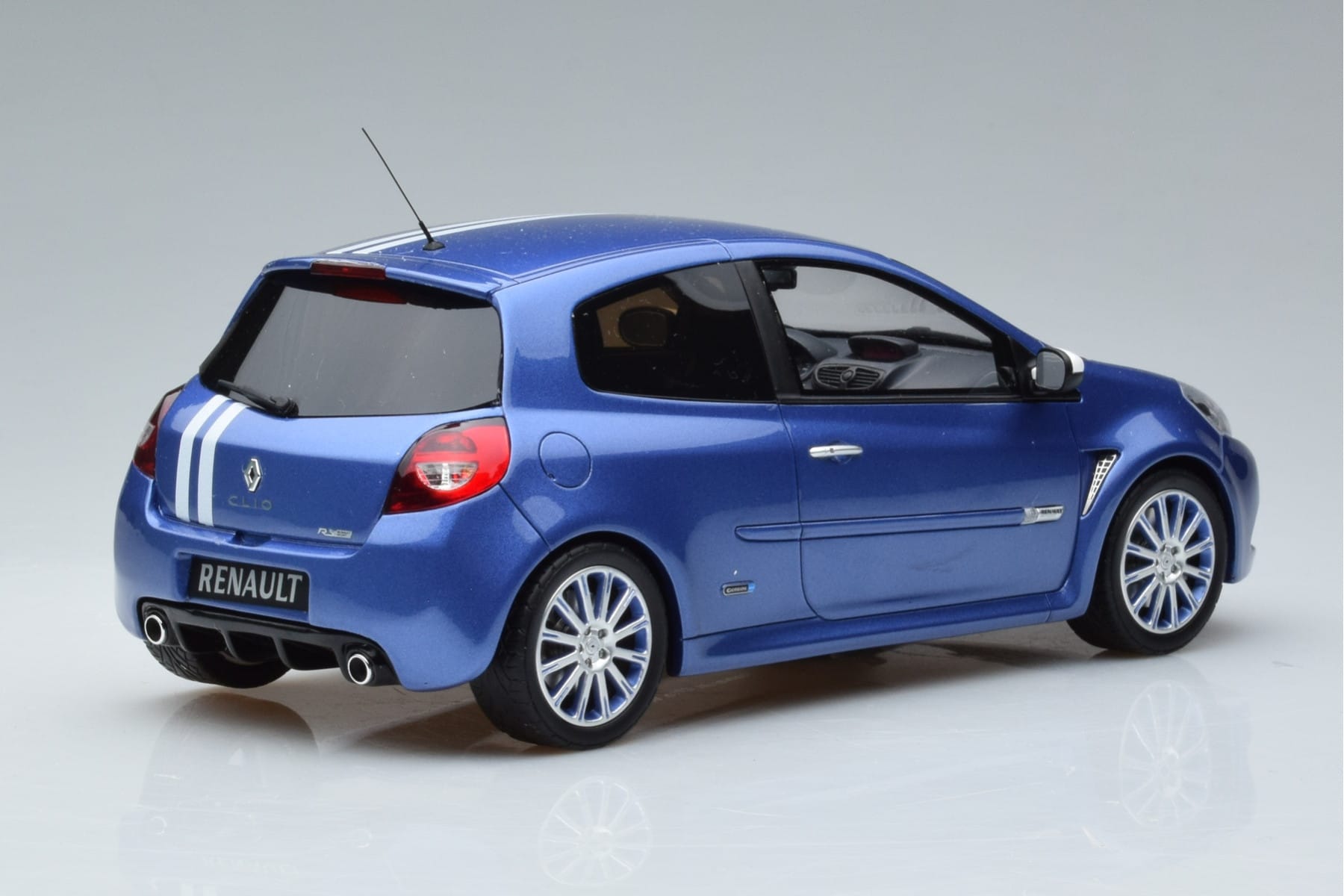 Renault Clio RS Mk3 Gordini Blå Otto 1:18 OT972 Resin — bild 2 av 6