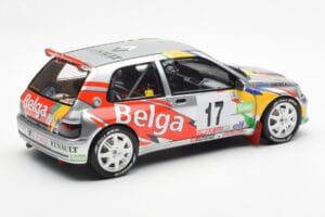 Renault Clio Maxi Kit Car Belga #17 Rally Ypres 1995 Otto 1:18 OT1058 Resin — bild 2 av 6