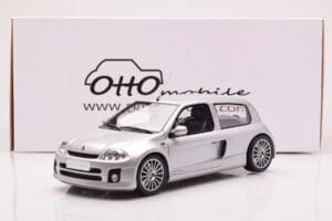 Renault Clio V6 Phase 1 Silver Otto 1:18 OT1034 Resin — bild 6 av 6