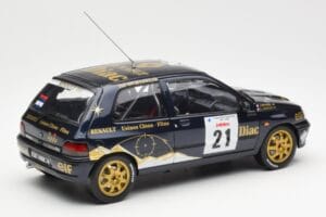 Renault Clio Williams DIAC #21 Jordan / Boyere Tour de Corse 1993 Norev 1:18 185228 Metall — bild 3 av 8