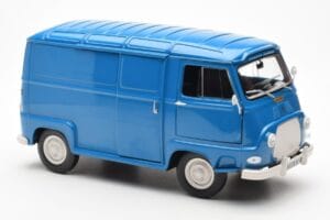 Renault Estafette Saviem Blå Norev 1:18 185122 Metall — bild 8 av 11