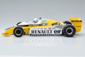 Renault RS10 Elf #16 R. Arnoux British GP 1979 MCG 1:18 MCG18617F Metall — bild 3 av 6