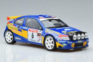 Renault Megane Maxi #6 S. Loeb / D. Elena Rallye Mont Blanc 2000 Otto 1:18 OT960 Resin — bild 4 av 6