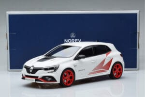 Renault Megane RS Trophy-R Mk4 Vit Norev 1:18 185239 Metall — bild 6 av 6