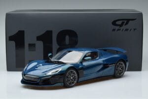 Rimac Nevera Blå GT Spirit 1:18 GT405 Resin — bild 6 av 6