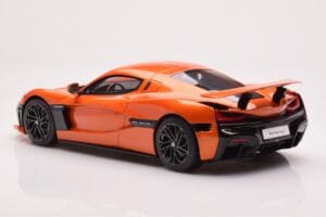 Rimac Nevera Orange GT Spirit 1:18 GT880 Resin — bild 5 av 6