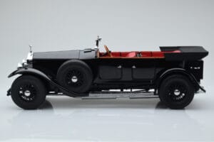 Rolls-Royce Phantom I Cabriolet Svart Kyosho 1:18 08931BK Metall — bild 4 av 8