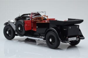 Rolls-Royce Phantom I Cabriolet Svart Kyosho 1:18 08931BK Metall — bild 5 av 8