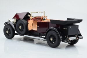Rolls-Royce Phantom I Cabriolet Burgundrött Kyosho 1:18 08931R Metall — bild 7 av 10