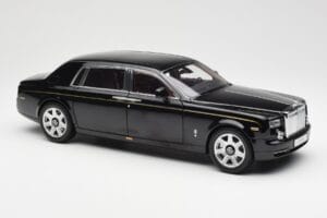 Rolls-Royce Phantom VII EWB Diamond Svart Kyosho 1:18 08841DBK2 Metall — bild 6 av 8
