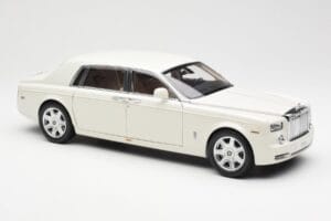 Rolls-Royce Phantom VII EWB English Vit Kyosho 1:18 08841EW2 Metall — bild 6 av 8