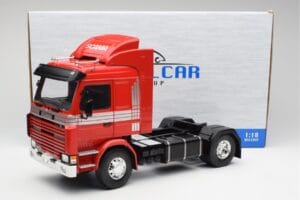 Scania 143M 470 Topline Röd MCG 1:18 MCG18142 Metall — bild 8 av 8