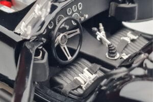Shelby Cobra 427 S/C Svart Kyosho 1:18 08048BK Metall — bild 7 av 9