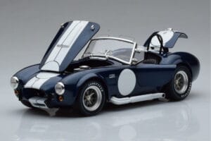Shelby Cobra 427 S/C Mörkblå Kyosho 1:18 08048DBL Metall — bild 2 av 9