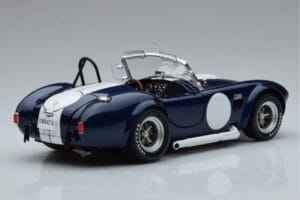 Shelby Cobra 427 S/C Mörkblå Kyosho 1:18 08048DBL Metall — bild 3 av 9