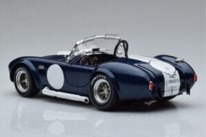 Shelby Cobra 427 S/C Mörkblå Kyosho 1:18 08048DBL Metall — bild 6 av 9