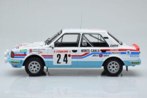 Skoda 130 L Night Version #24 J. Augland Rally Monte Carlo 1987 IXO 1:18 18RMC156 Metall — bild 3 av 6