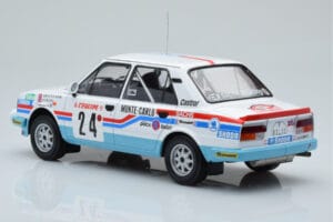 Skoda 130 L Night Version #24 J. Augland Rally Monte Carlo 1987 IXO 1:18 18RMC156 Metall — bild 5 av 6