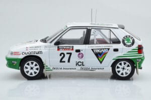 Skoda Felicia #27 P. Sibera / P. Gross Rally RAC Lombard 1995 IXO 1:18 18RMC148 Metall — bild 3 av 6