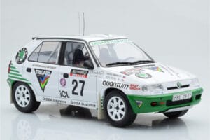 Skoda Felicia #27 P. Sibera / P. Gross Rally RAC Lombard 1995 IXO 1:18 18RMC148 Metall — bild 4 av 6