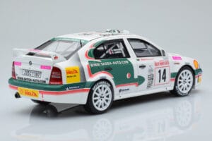 Skoda Octavia WRC #14 D. Auriol / D. Giraudet Rally Monte Carlo 2003 Otto 1:18 OT431 Resin — bild 2 av 6