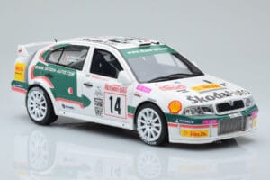 Skoda Octavia WRC #14 D. Auriol / D. Giraudet Rally Monte Carlo 2003 Otto 1:18 OT431 Resin — bild 4 av 6