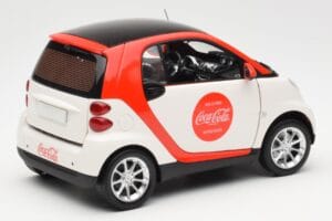 Smart Fortwo 451 Coca-Cola Minichamps 1:18 150036301 Metall — bild 3 av 8