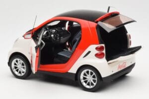 Smart Fortwo 451 Coca-Cola Minichamps 1:18 150036301 Metall — bild 5 av 8