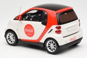 Smart Fortwo 451 Coca-Cola Minichamps 1:18 150036301 Metall — bild 7 av 8