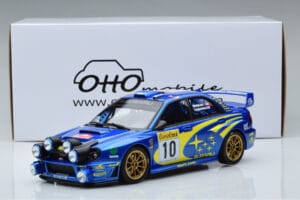 Subaru Impreza WRC #10 T. Makinen / K. Lindstrom Rally Monte Carlo Night Version 2002 Otto 1:18 OT784 Resin — bild 6 av 6