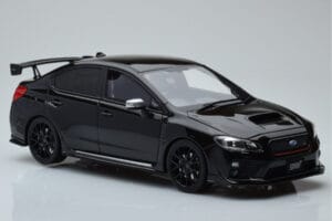 Subaru Impreza WRX STI Nurburgring Challenge Package Svart Kyosho 1:18 KSR18021BK Resin — bild 4 av 6