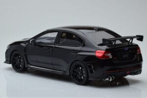 Subaru Impreza WRX STI Nurburgring Challenge Package Svart Kyosho 1:18 KSR18021BK Resin — bild 5 av 6
