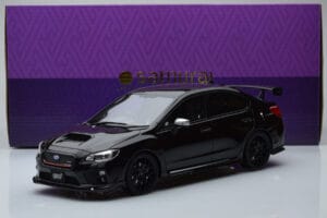 Subaru Impreza WRX STI Nurburgring Challenge Package Svart Kyosho 1:18 KSR18021BK Resin — bild 6 av 6